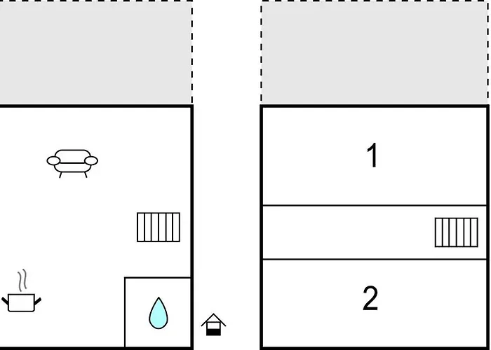 2 Bedroom Beautiful In Darłówko